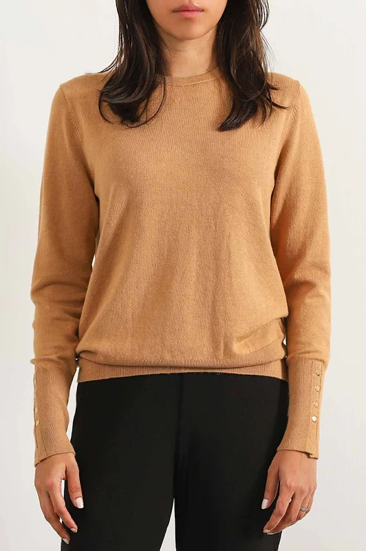 JUMPER WITH SLEEVE BUTTONS