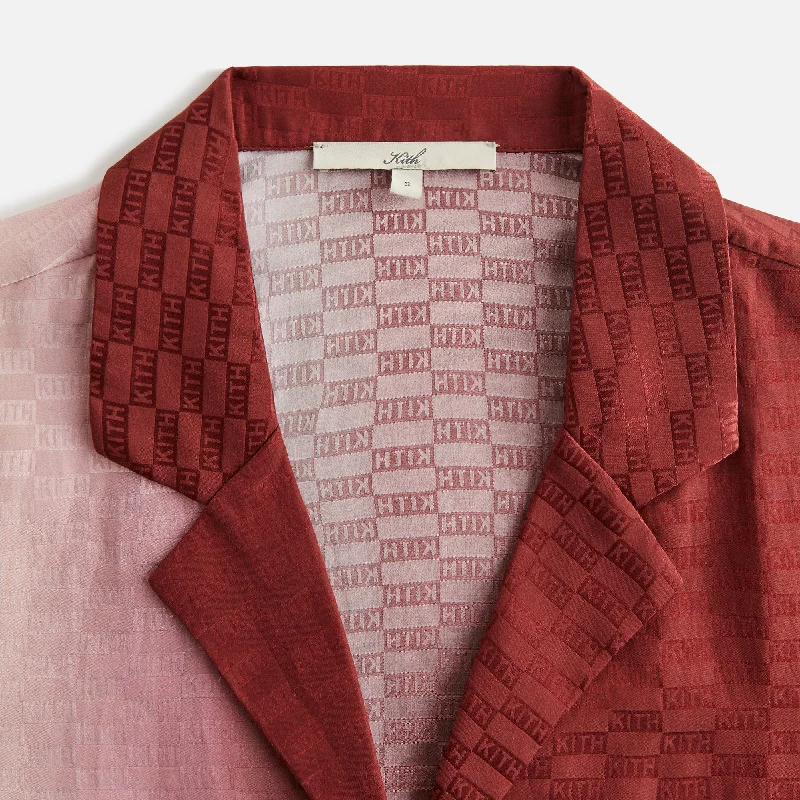 Kith Women Elena II Ombre Monogram Shirt - Fever