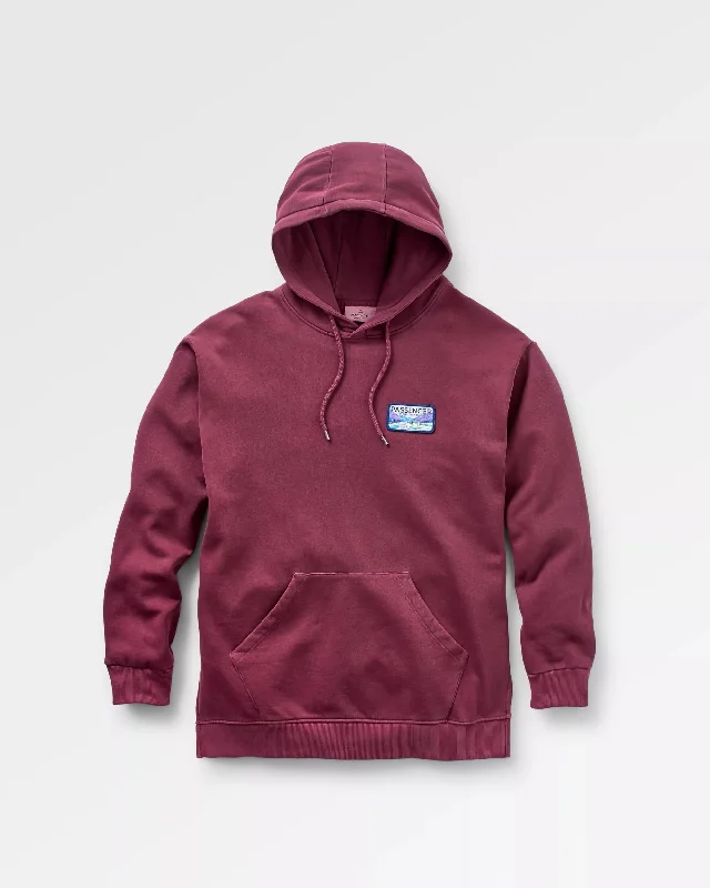 Love The Wild Hoodie - Wine