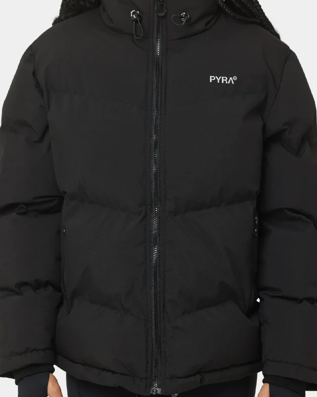 PYRA Women's Elements Puffa Jacket Black