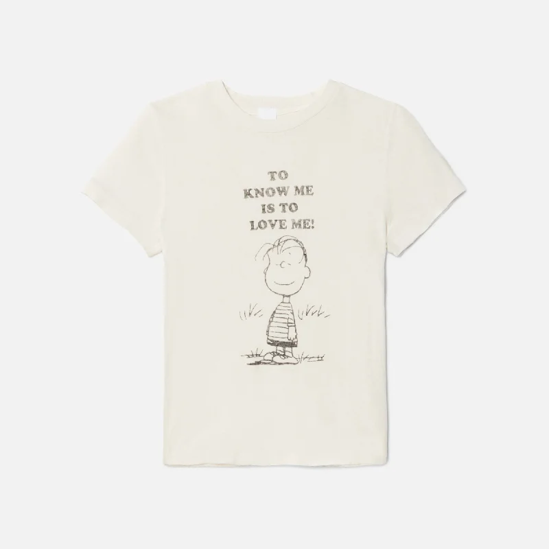 ReDone 90s Baby Linus Tee - Vintage White