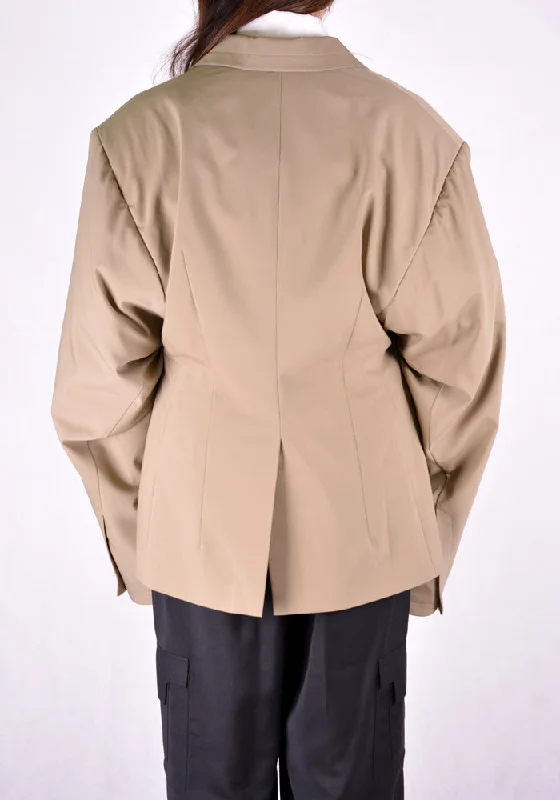 SITUATIONIST JACK-01-WOOL-BEIG JACKET BEIGE