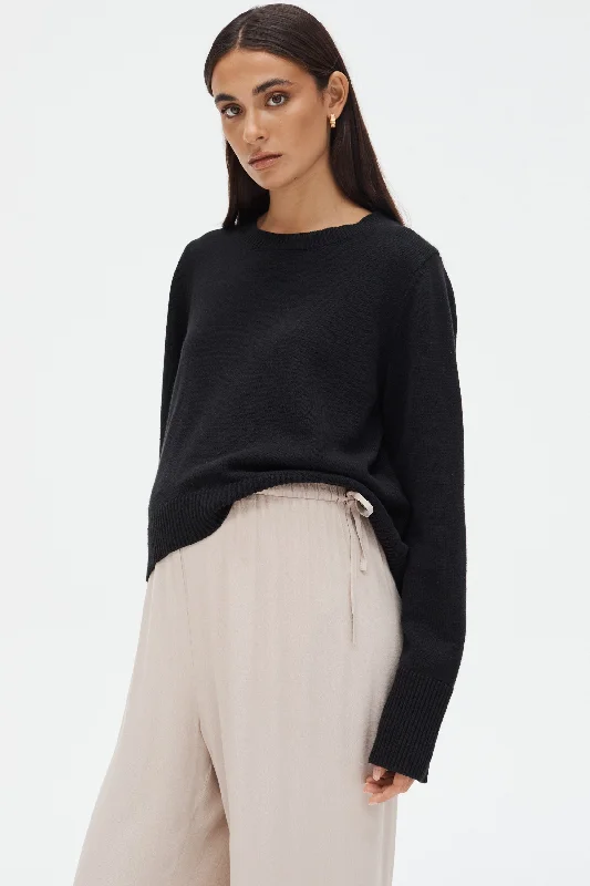 Slouchy Knit Crop