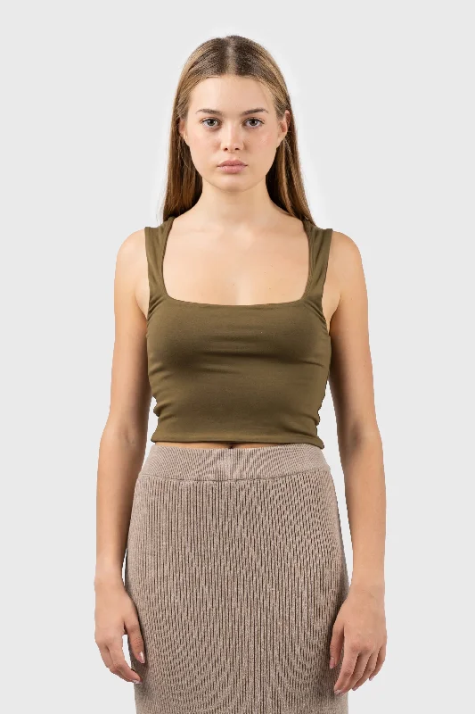 Jersey Cropped Top