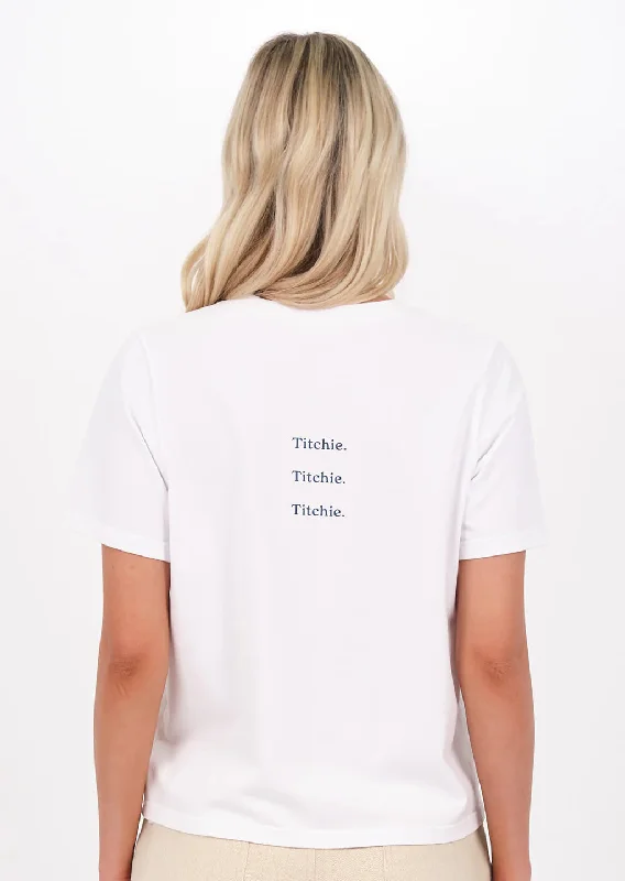 TITCHIE TITCHIE TEE WHITE